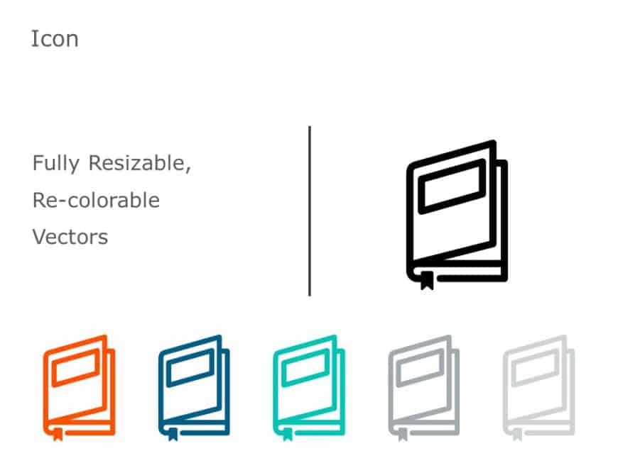 Book Icon 02 PowerPoint Template