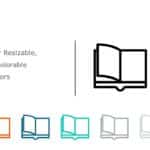 Book Icon 03 PowerPoint Template & Google Slides Theme