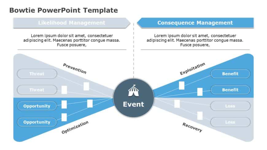 Bowtie 03 PowerPoint Template