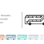 Bus Icon 05 PowerPoint Template & Google Slides Theme