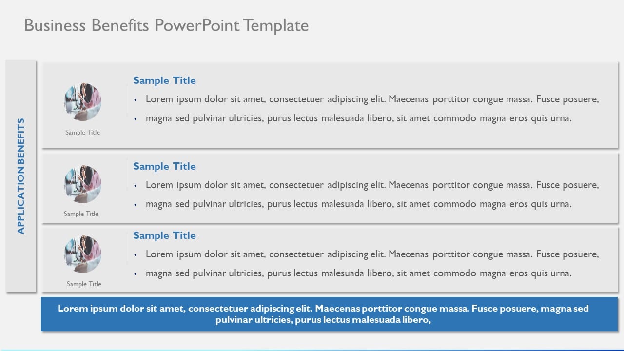 Business Benefits PowerPoint Template & Google Slides Theme