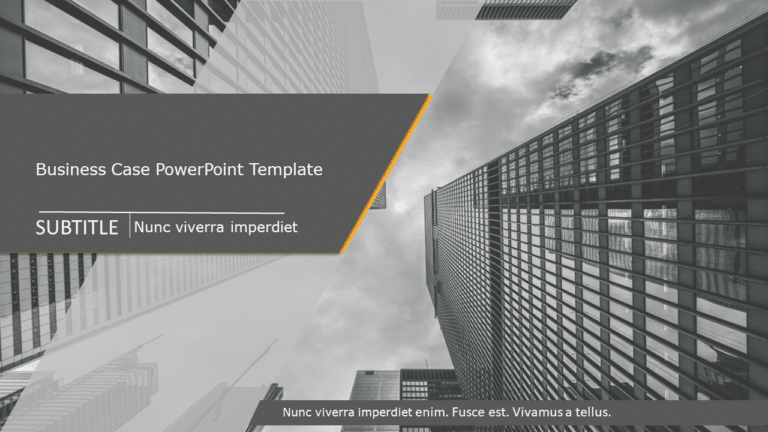 Business Case PowerPoint Template & Google Slides Theme