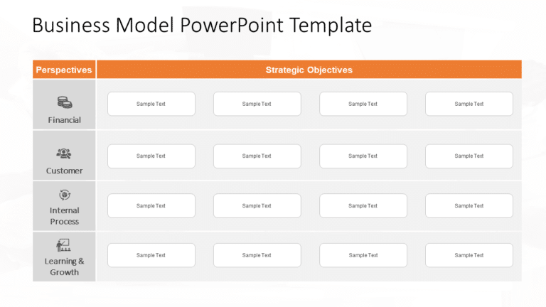 Business Model PowerPoint Template & Google Slides Theme