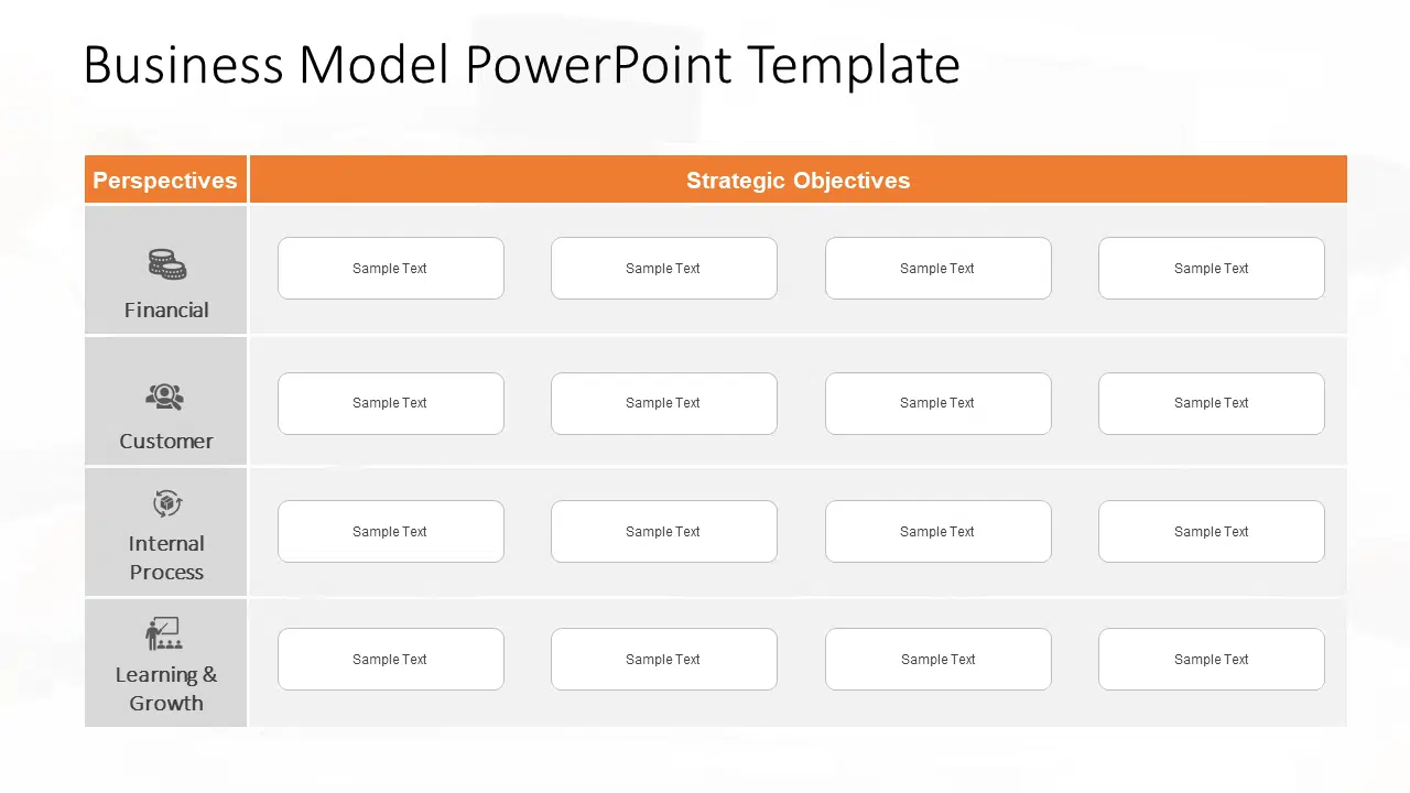 Business Model PowerPoint Template & Google Slides Theme