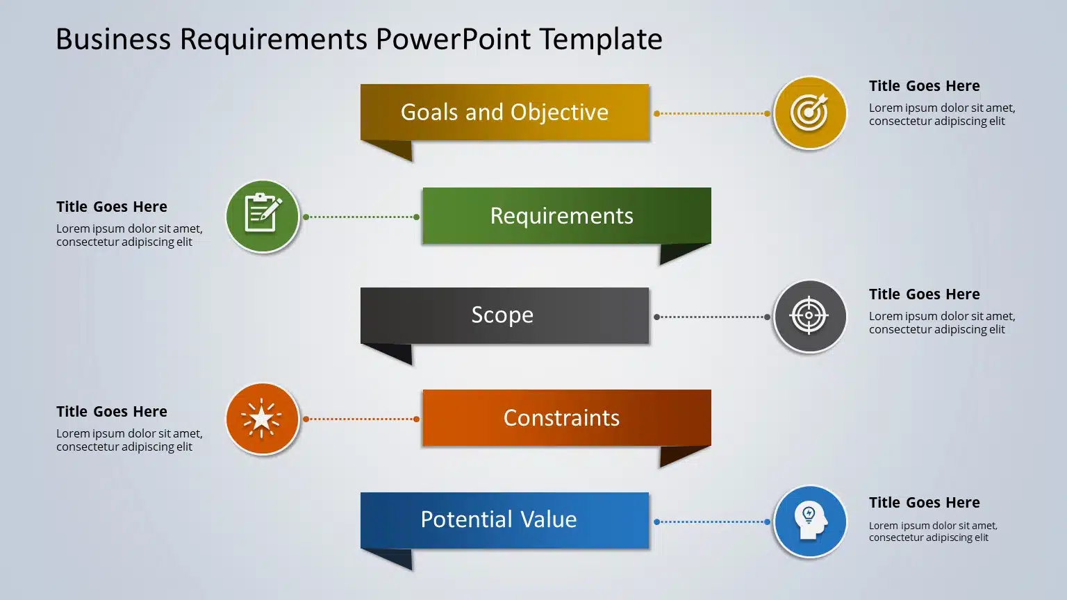 Business Requirements 08 PowerPoint Template & Google Slides Theme