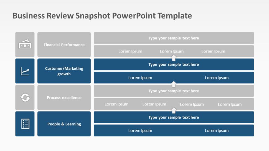 Business Review Snapshot 01 PowerPoint Template