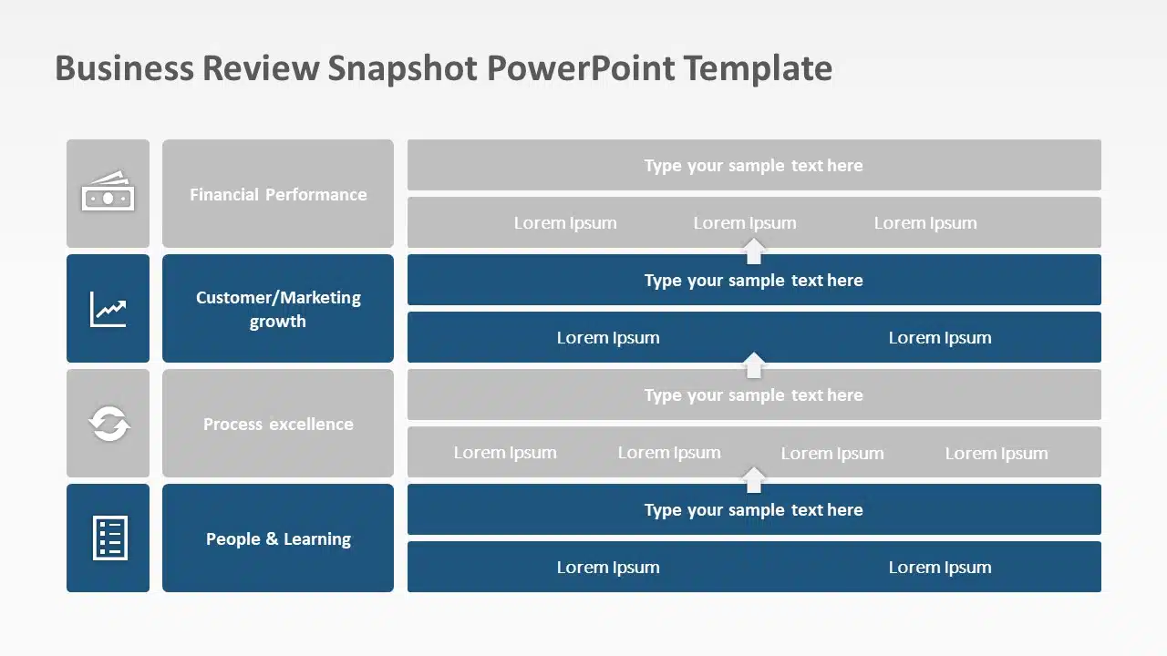 Business Review Snapshot 01 PowerPoint Template & Google Slides Theme