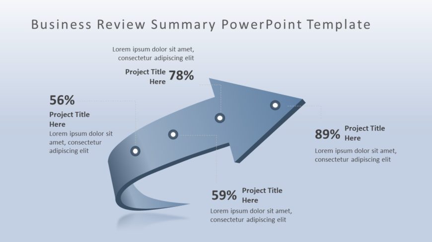 Business Review Summary PowerPoint Template 2