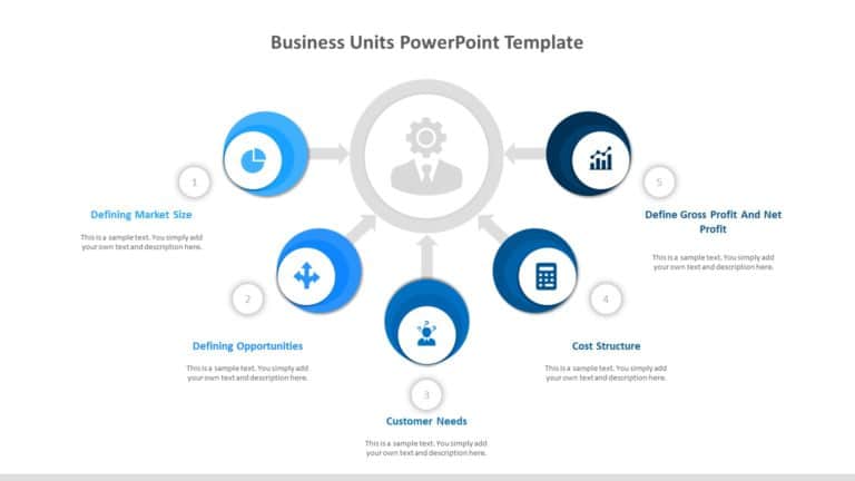 Business Units PowerPoint Template & Google Slides Theme