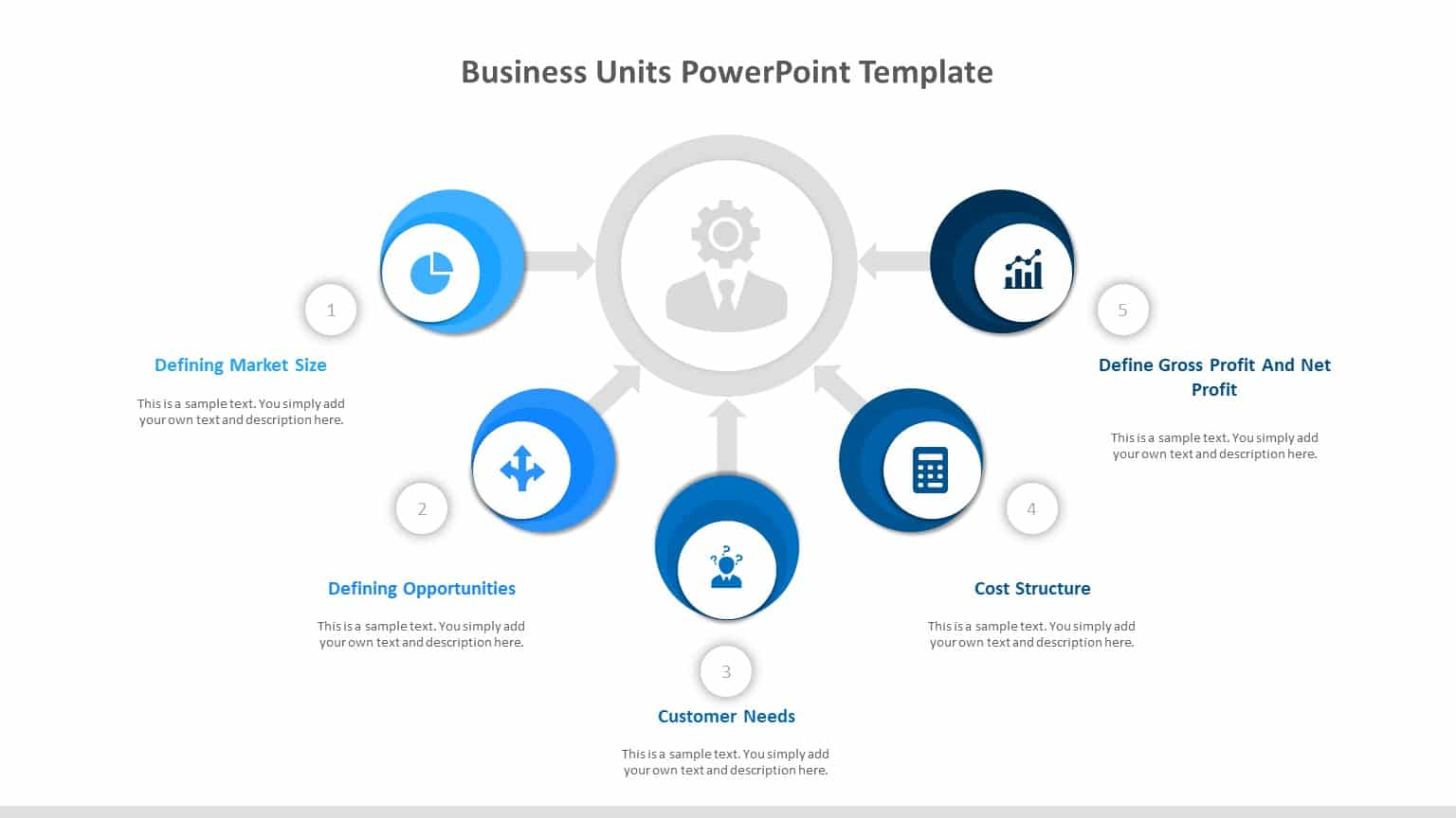 Business Units PowerPoint Template & Google Slides Theme