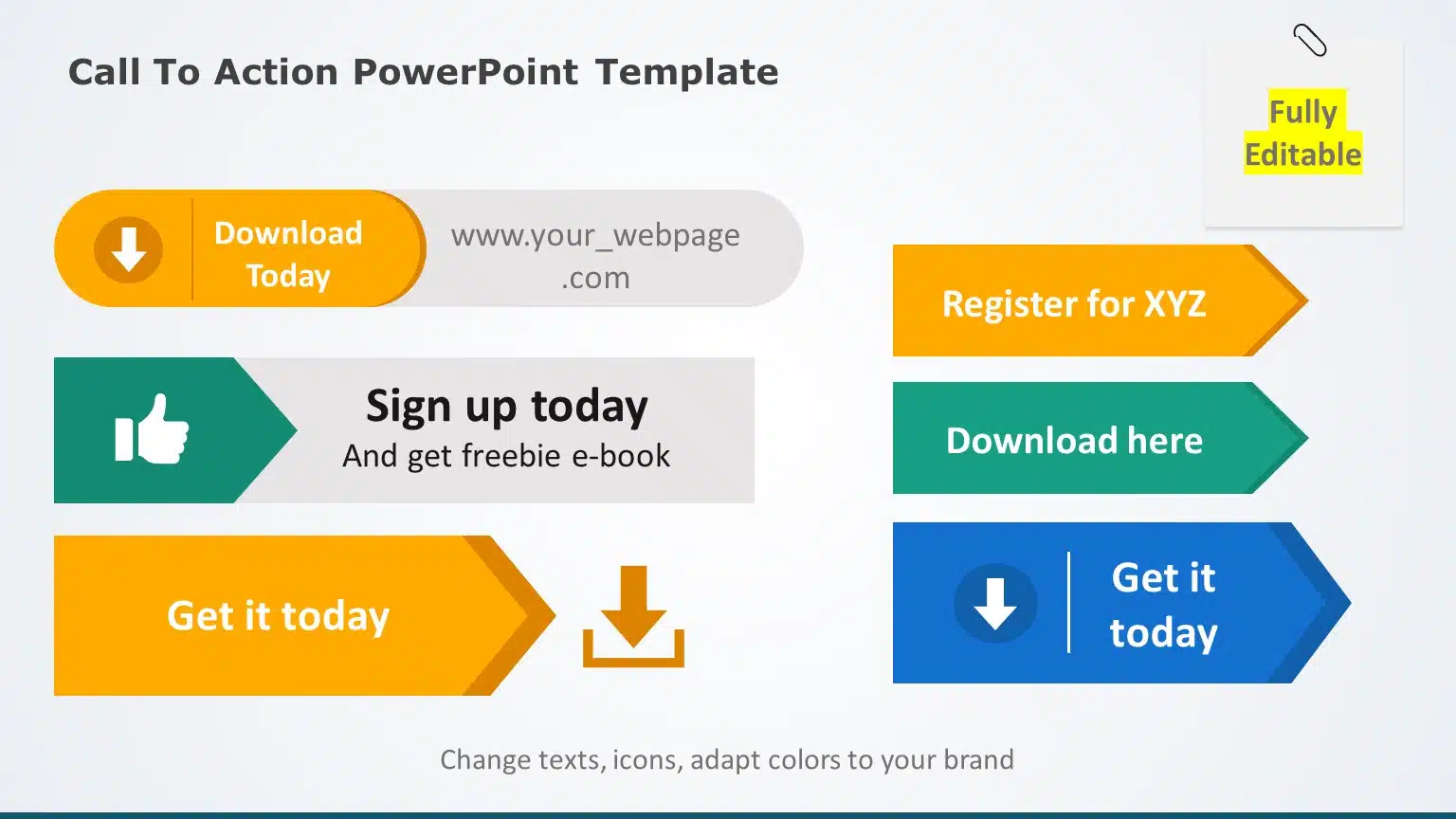 Call To Action 02 PowerPoint Template & Google Slides Theme