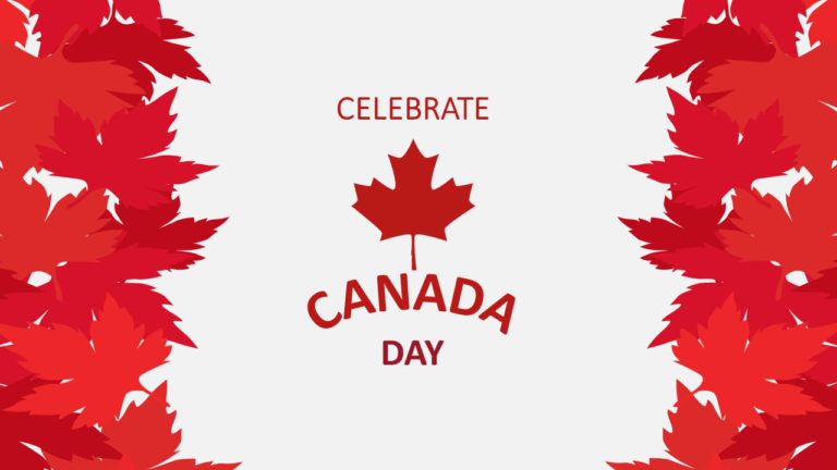 Canada Day 01 PowerPoint Template & Google Slides Theme