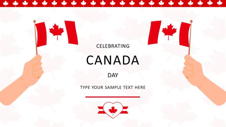 Canada Day 03 PowerPoint Template & Google Slides Theme