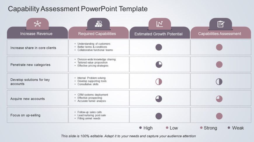 Capability Assessment 05 PowerPoint Template