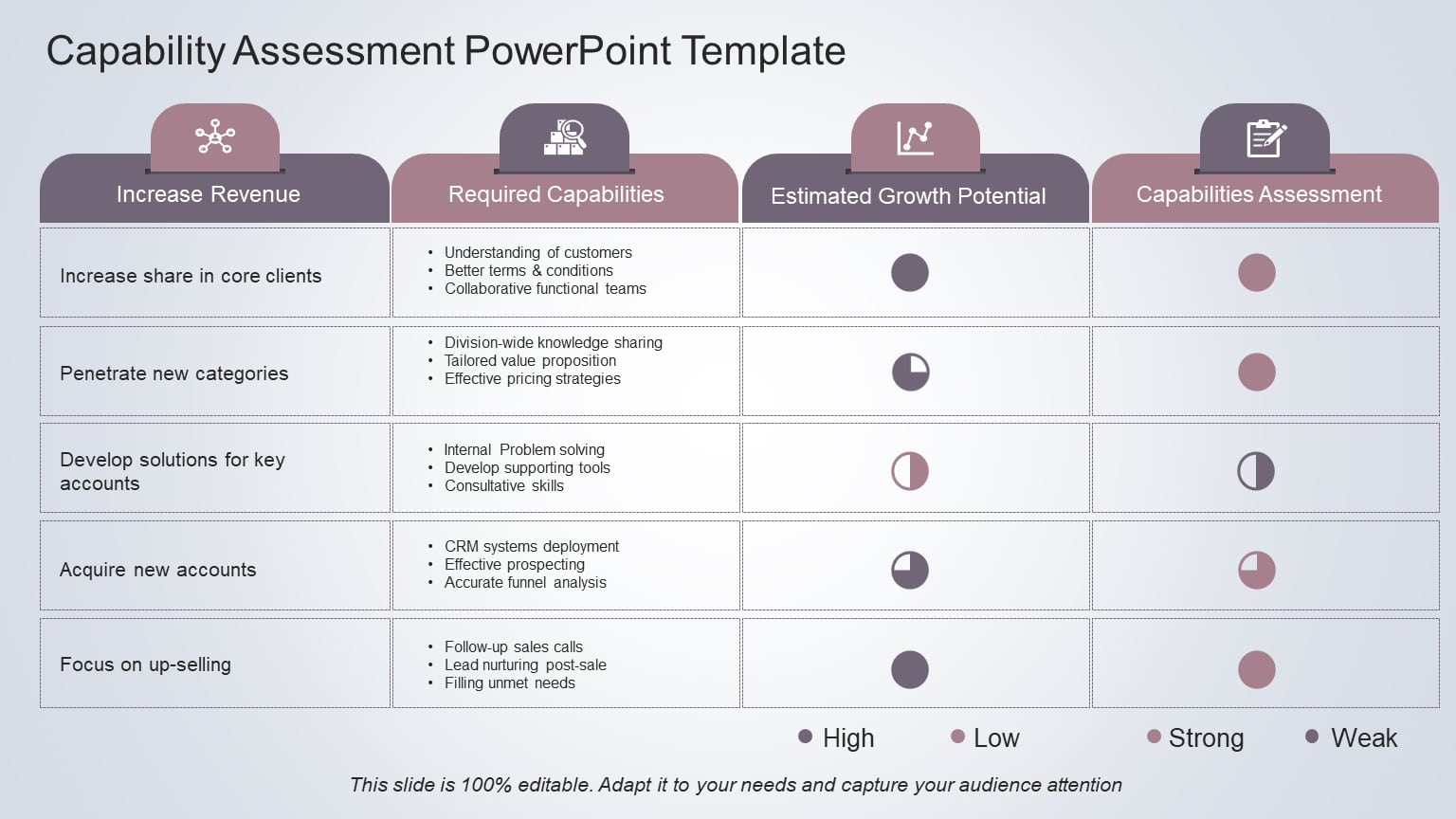 Capability Assessment 05 PowerPoint Template & Google Slides Theme