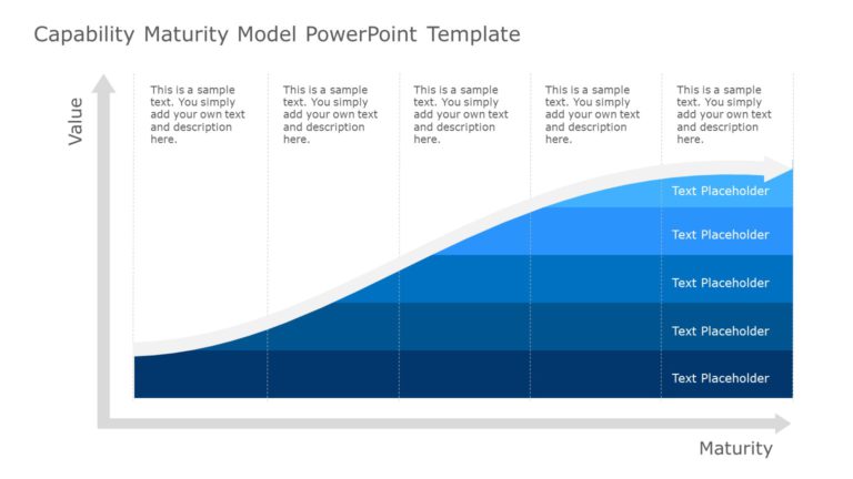 Capability Maturity Model 08 PowerPoint Template & Google Slides Theme