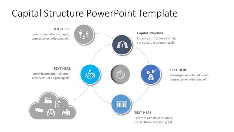 Capital Structure 04 PowerPoint Template & Google Slides Theme