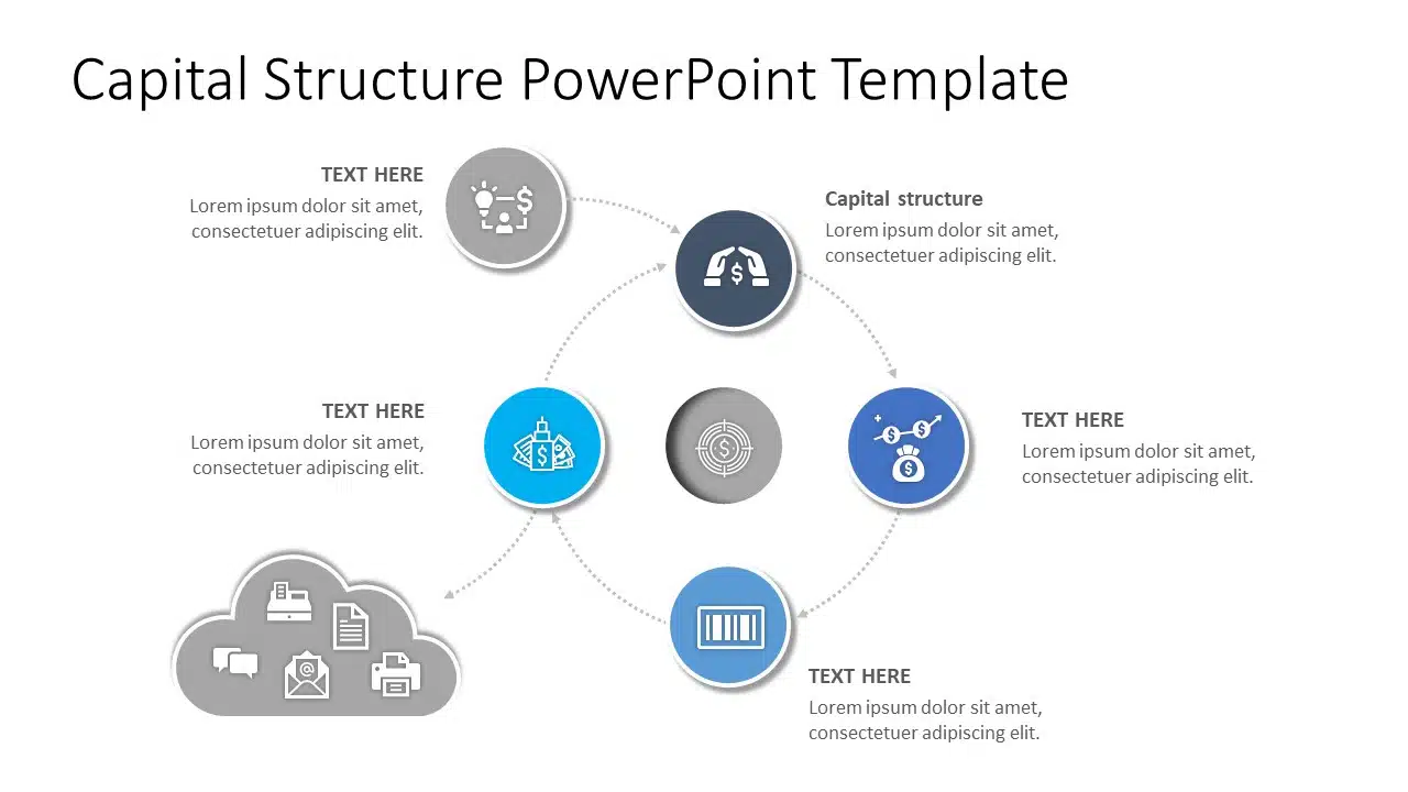 Capital Structure 04 PowerPoint Template & Google Slides Theme