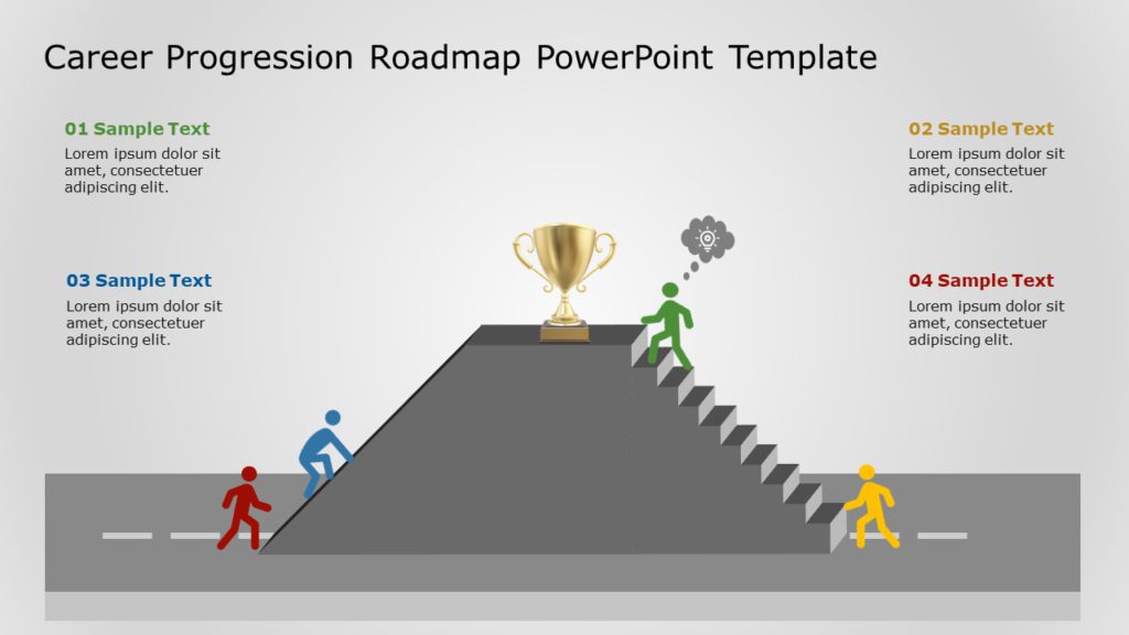 Career Roadmap PowerPoint Templates | Online Editable Template - Page 4