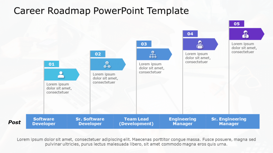 Career Roadmap 05 PowerPoint Template