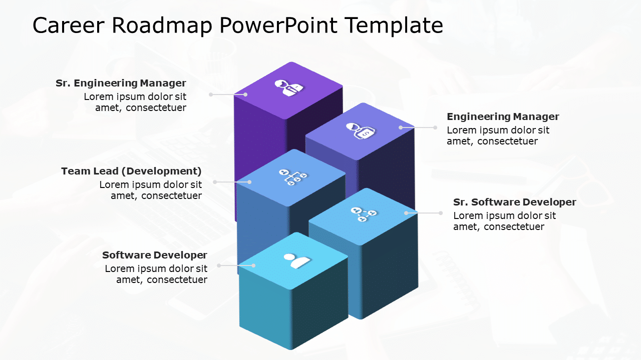 Career Roadmap 06 PowerPoint Template & Google Slides Theme