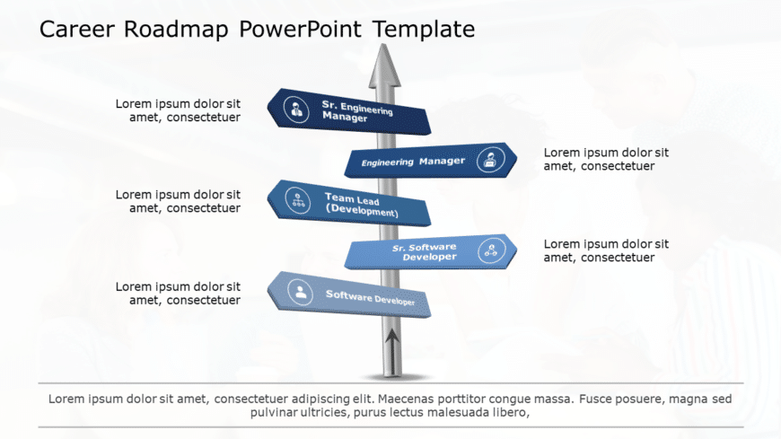 Career Roadmap 07 PowerPoint Template