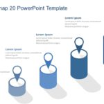 Career Roadmap 20 PowerPoint Template & Google Slides Theme