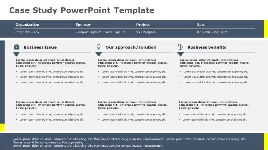 Case Study 10 PowerPoint Template