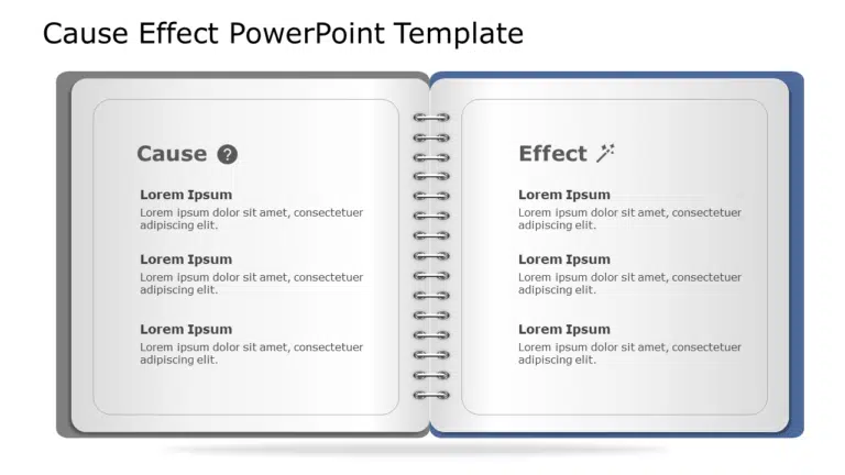 Cause Effect 49 PowerPoint Template & Google Slides Theme