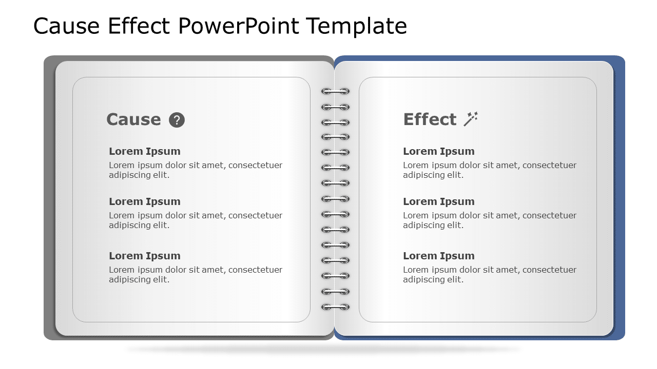 Cause Effect 49 PowerPoint Template & Google Slides Theme