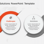 Challenges Solutions 111 PowerPoint Template & Google Slides Theme