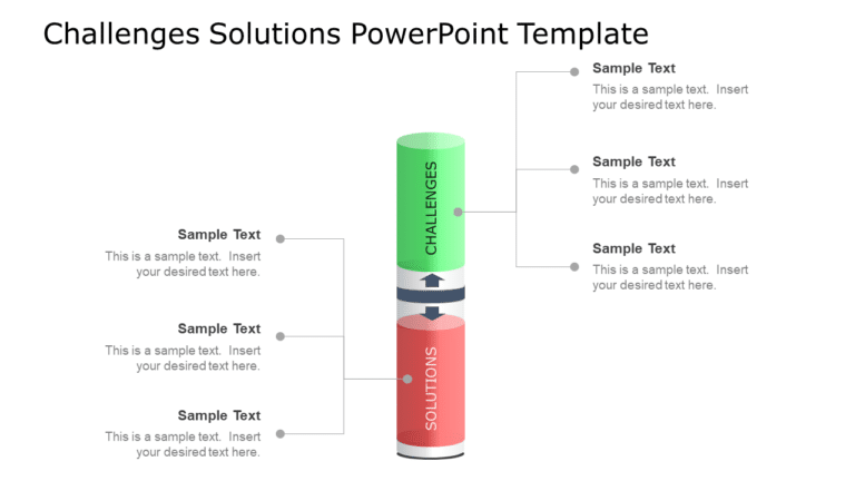 Challenges Solutions 15 PowerPoint Template & Google Slides Theme