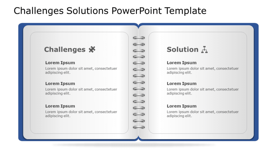 Challenges Solutions 50 PowerPoint Template