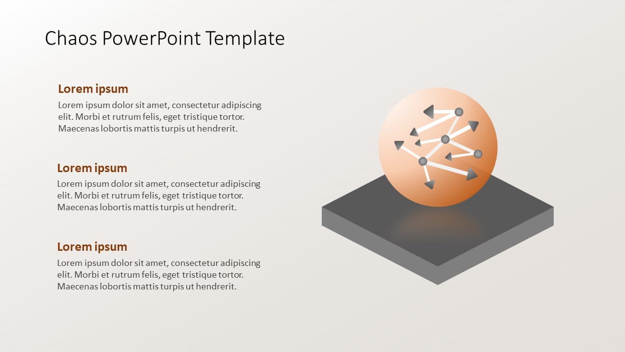 Chaos 03 PowerPoint Template & Google Slides Theme