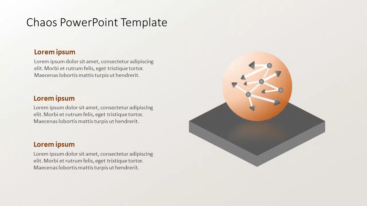 Chaos 03 PowerPoint Template & Google Slides Theme