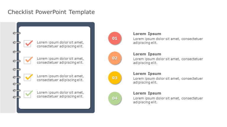 Checklist 01 PowerPoint Template & Google Slides Theme