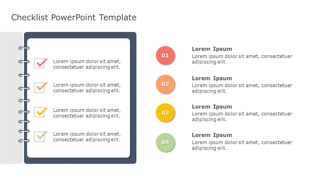 Checklist 01 PowerPoint Template & Google Slides Theme