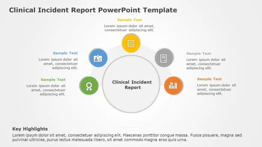 Clinical Incident Report 02 PowerPoint Template