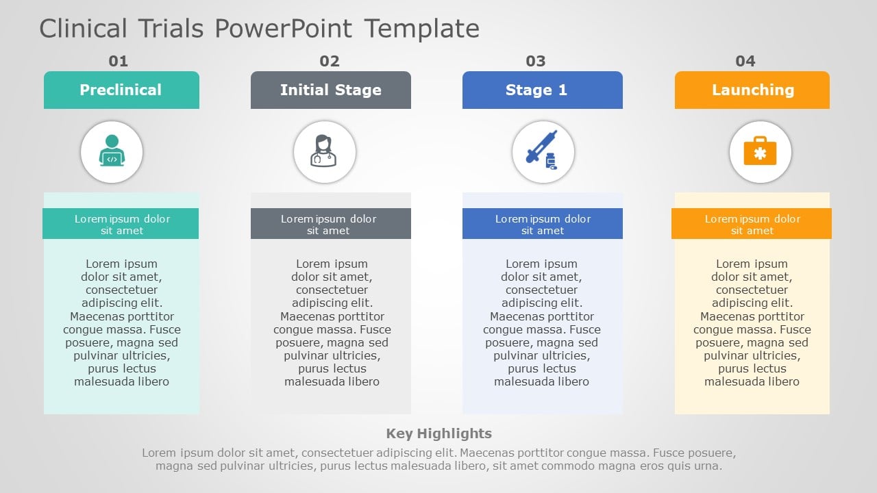 Clinical Trials 02 PowerPoint Template & Google Slides Theme