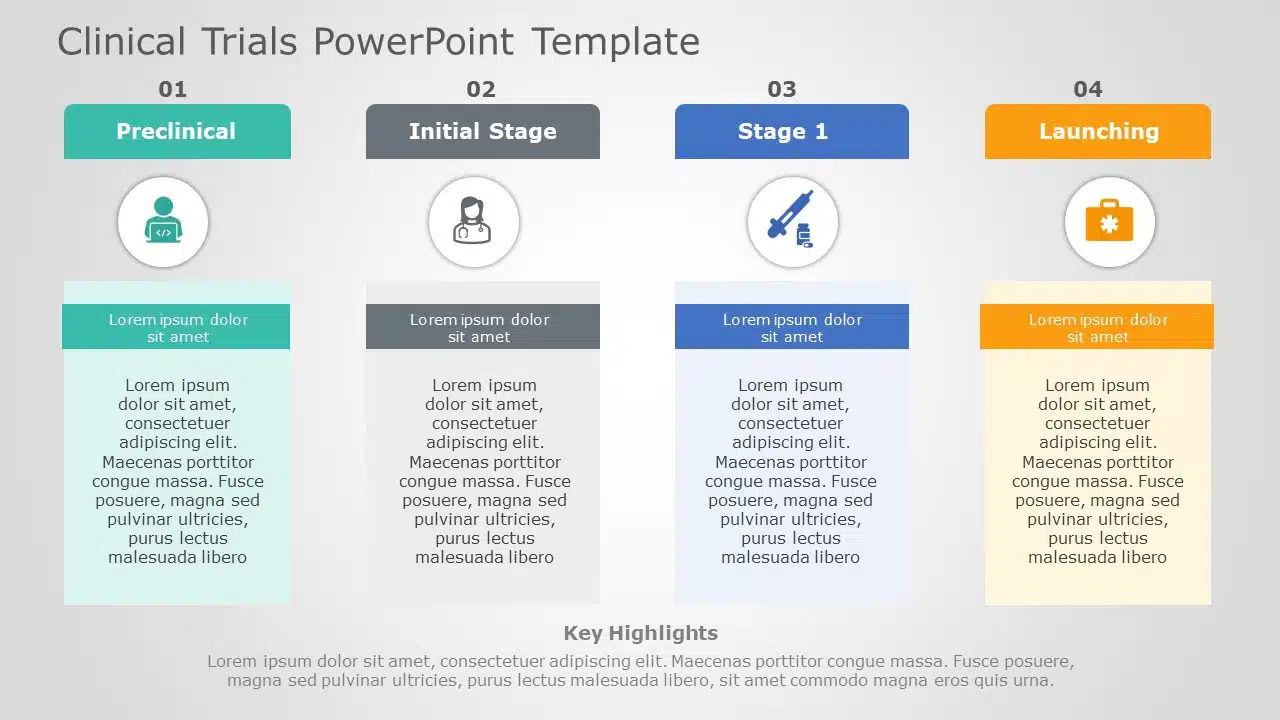 Clinical Trials 02 PowerPoint Template & Google Slides Theme