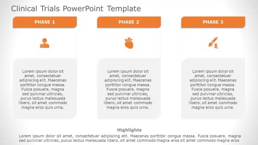 Clinical Trials 04 PowerPoint Template