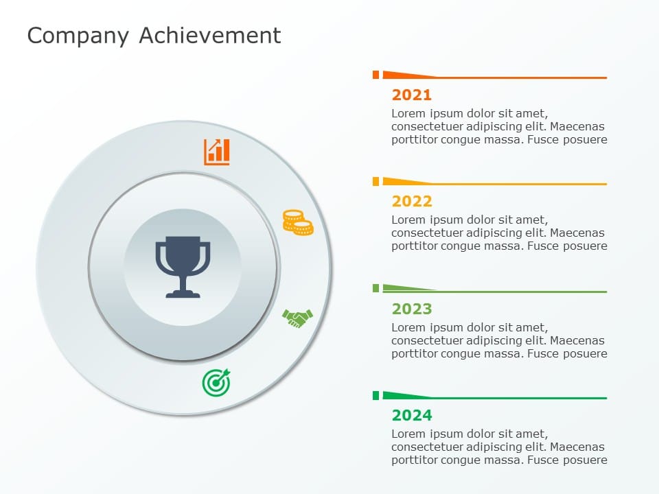 Company Achievements 02 PowerPoint Template & Google Slides Theme