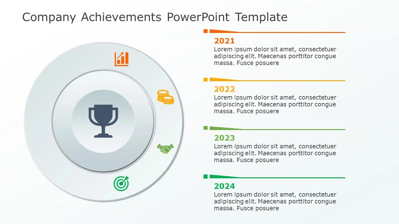 Company Achievements 02 PowerPoint Template & Google Slides Theme