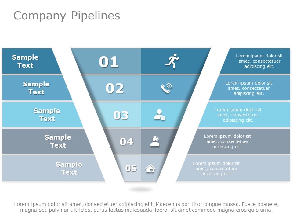 Company Pipeline 02 PowerPoint Template & Google Slides Theme