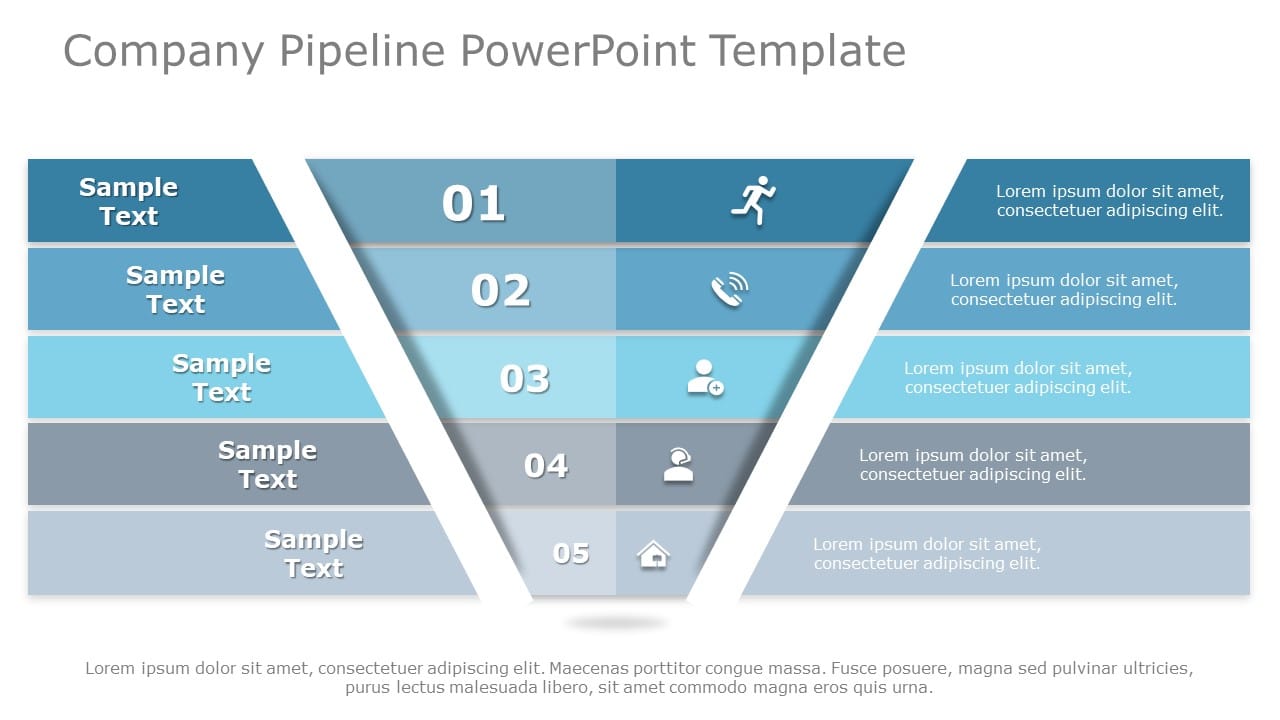 Company Pipeline 02 PowerPoint Template & Google Slides Theme