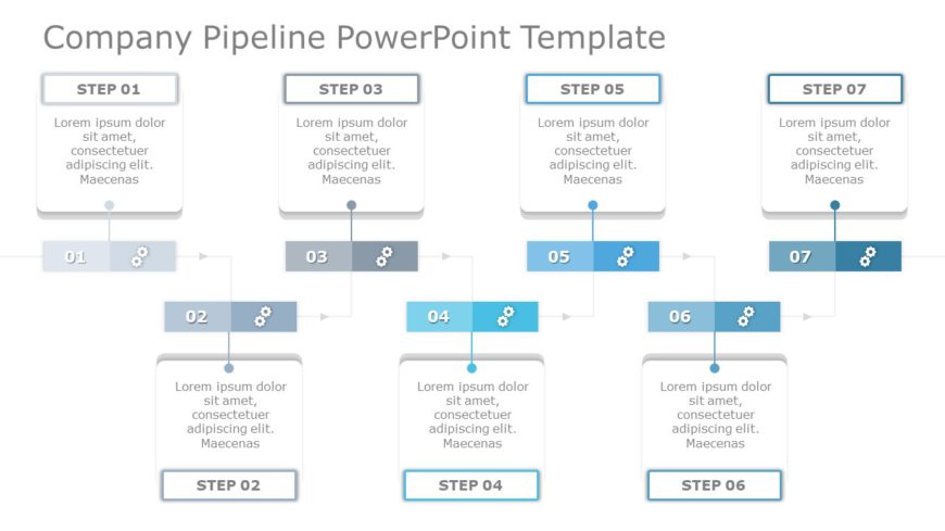 Company Pipeline 03 PowerPoint Template