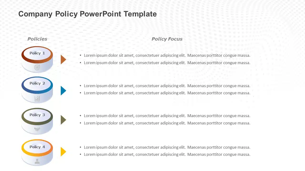 Company Policy PowerPoint Template & Google Slides Theme