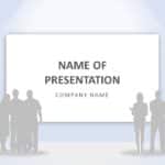 Business Presentation Cover Slide PowerPoint Template