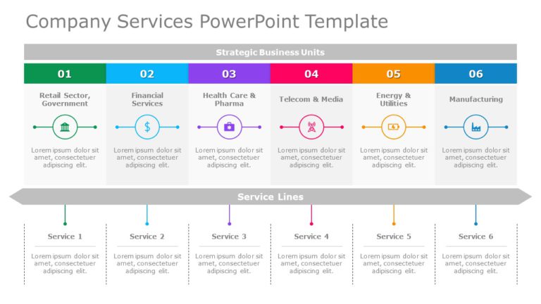 Company Services 01 PowerPoint Template & Google Slides Theme