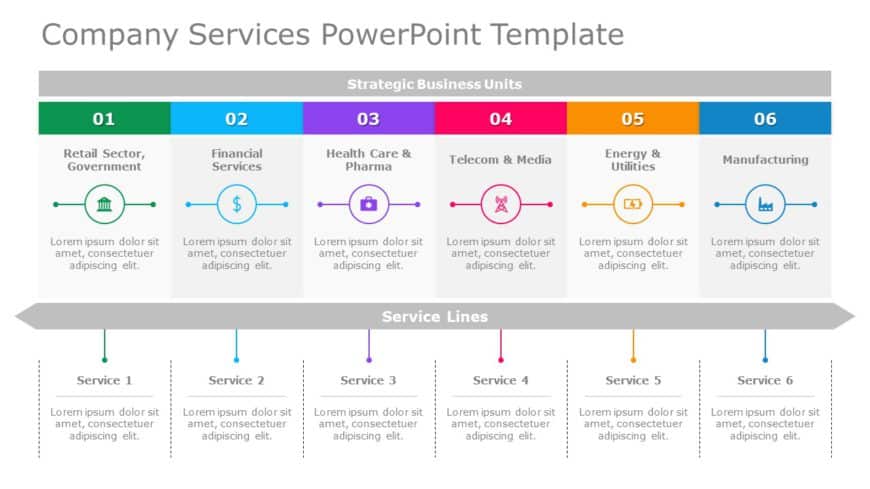 Company Services 01 PowerPoint Template